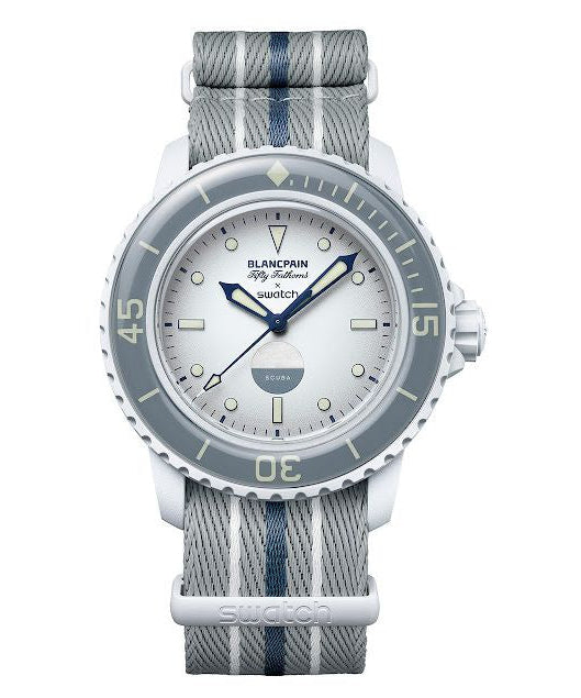 SWATCH x BLANCPAIN SCUBA FIFTY FATHMOS ANTARTIC OCEAN