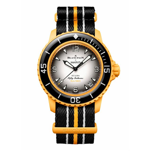 SWATCH x BLANCPAIN SCUBA FIFTY FATHMOS PACIFIC OCEAN